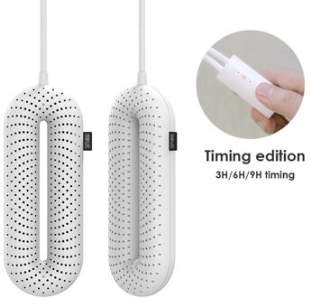 Draagbare Elektrische Schoenen Droger Heater Constante Temperatuur Drogen Ontgeuringseffect Ontvochtigen Schoenen Drogen Machine wit Timing