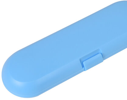Draagbare Elektrische Tandenborstel Houder Travel Safe Case Box Outdoor Tandenborstel Camping Opslag Case Voor Oral B Blauw