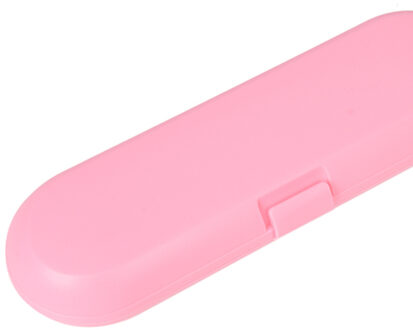 Draagbare Elektrische Tandenborstel Houder Travel Safe Case Box Outdoor Tandenborstel Camping Opslag Case Voor Oral B Roze