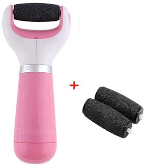 Draagbare Elektrische Voet Bestand Usb Pedicure Machine Voet Reparatie Machine Harde Droge Dode Cuticula Huid Remover Thuis Voet Care Tool roze accu models