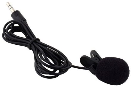 Draagbare Externe 3.5Mm Handsfree Mini Bedrade Kraag Clip Revers Lavalier Microfoon Voor Pc Laptop Lound Speaker Microfono