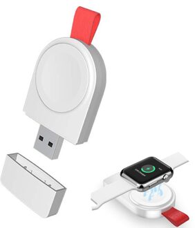 Draagbare Fast Charger Voor Apple Horloge Serie 4 Charger Snelle Draadloze Magnetische Oplaadkabel Voor Apple Horloge 4 Usb Lader