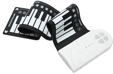 Draagbare Flexibele Digitale Keyboard Piano 49 Toetsen Tonen Ritmes Elektronische Roll Up Piano Speelgoed EDF88
