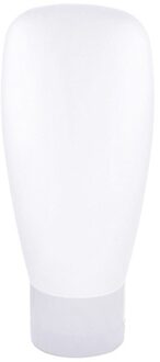 Draagbare Flexibele Makkelijk Te Knijpen Siliconen Reizen Hervulbare Fles Gezichtsreiniger Shampoo Bad Flessen Container Lekvrije 100ml