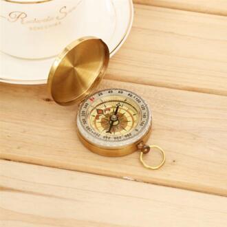 Draagbare Flip Kompas Pocket Koper Navigatie Met Noctilucence Display Voor Outdoor Camping Wandelen