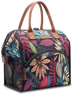 Draagbare Geïsoleerde Lunch Tas Voedsel Picknick Thermische Zakken Mannen Vrouwen Grote Reizen Capaciteit Voedsel Verse Houden Lunch Opslag Handtas MULTI