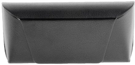 Draagbare Glazen Doos Bril Protector Sieraden Organizer Case zwart