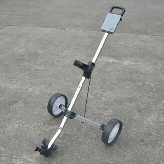 Draagbare Golf Pull Winkelwagen Verstelbare Golf Trolley Winkelwagen 2 Wiel Push Pull Golfkar Aluminium Opvouwbare Trolley Golfvagnar