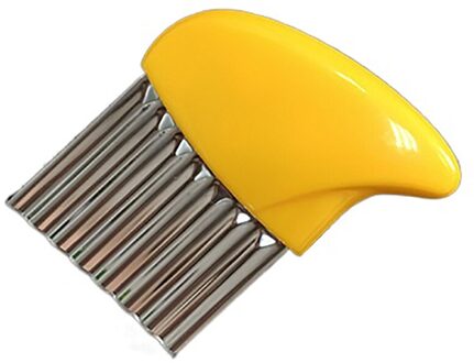 Draagbare Golvend Frieten Cutter Rvs Aardappel Slicer Groente Chopper Potato Cutter Duurzaam Keuken Gadgets