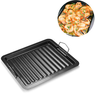Draagbare Grills Lade Camping Kachel Lade Picknick Kachel Grill Steak Pan Voor Buitenshuis Camping Barbecue Gas Elektromagnetische Oven
