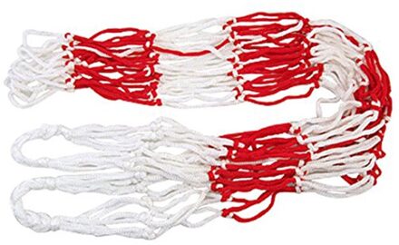 Draagbare Grote Bal Pocket Bold Solide Voor Volleybal Voetbal Basketbal Netto Mesh Bag Rode En Witte Stiksels Outdoor