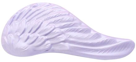 Draagbare Haar Kam Duurzaam Kam Plastic Steil Haar Kam Creatieve Massage Kam Voor Vrouw Meisje Home Reizen Paars