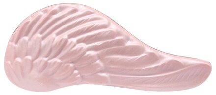 Draagbare Haar Kam Duurzaam Kam Plastic Steil Haar Kam Creatieve Massage Kam Voor Vrouw Meisje Home Reizen Roze