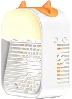 Draagbare Hand Ventilator Mini Luchtkoeler Desktop Usb Kleine Airconditioner Thuis Slaapzaal Outdoor Fan Cartoon Oor Leuke Koelventilator WHB