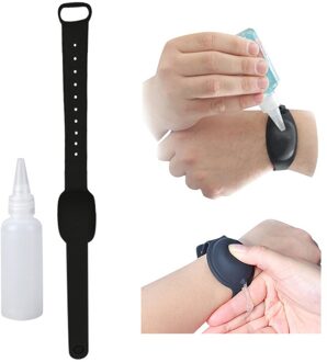 Draagbare Handdesinfecterend Dispenser Handdesinfecterend Doseren Armband Polsband Hand Dispenser Dispensadores De Alcohol Gel Geel