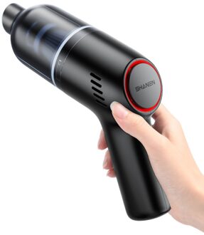 Draagbare Handheld Auto Stofzuiger High Power Kleine Mini Stofzuiger 8000Pa Zuigkracht zwart