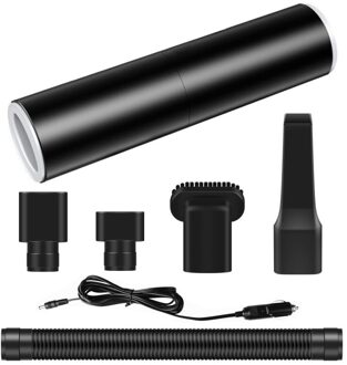 Draagbare Handheld Stofzuiger Voor De Auto 12V 120W 7000Pa Krachtige Zuigkracht Auto Interieur Schoonmaken Nat Droog mini Stofzuiger zwart