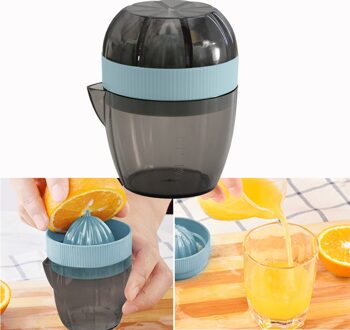 Draagbare Handmatige Citruspers Voor Oranje Citroen Handpers Fruitpers Mini Sinaasappelsap Cup Juicer Machine Keuken Gereedschap
