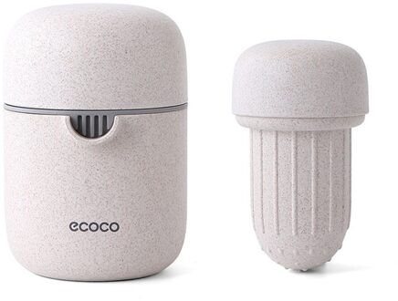 Draagbare Handmatige Juicer voor Oranje Citroen Watermeloen Fruit Squeezer Originele Sap Kind Gezond Leven Juicer Machine Wheat kleur