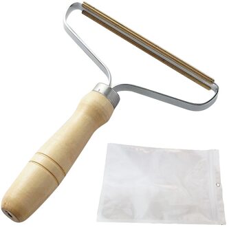 Draagbare Handmatige Kleding Lint Remover Fuzz Stof Scheerapparaat Brush Tool Jas Dubbelzijdig Ontharing Ball Geweven Jas Trui Scheerapparaat