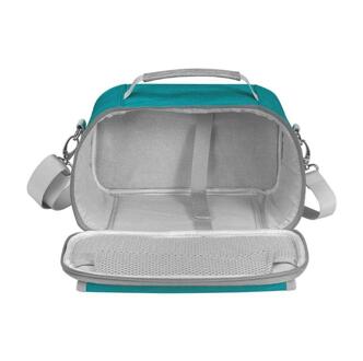 Draagbare Handtassen Carry Case Box Opslag Shulder Tas Met Pocket Voor-Cricut Vreugde 32CA groen