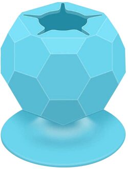 Draagbare Handwerk Afval Collector Huishoudelijke Vinyl Naaien Zuignap Schroot Storage Collector Diy Handwerk Opslag Accessires blauw irregular