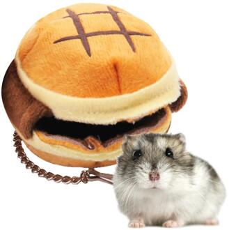 Draagbare Hangen Nest Kleine Hamburger Brood Vorm Katoen Nest Huis Hut Winter Warm Hamster Kooi Bed Клетка Для хомяка