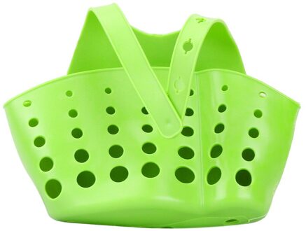 Draagbare Home Opknoping Afvoer Mand Bad Opslag Gereedschap Sink Houder Gadgets groen