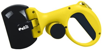 Draagbare Hond Kattenbakvulling Remover Huisdier Pooper Scooper Klem Met Kattenbakvulling Tas Niet Vuile Handen Outdoor Schoonmaakproducten zwart