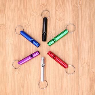 Draagbare Hond Opleiding Fluitje Dierbenodigdheden Kat Accessoire Aluminium Puppy Stop Blaffen Geluid Fluit Accessoires