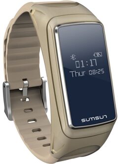 Draagbare Horloge Telefoon Sport Activiteit Tracker Hartslag Zuurstof Bluetooth Armband Horloges B7 grijs