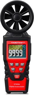 Draagbare HT625 Digitale Anemometer Handheld Anemometer Voor Wind Temperatuur En Wind Chill Meting Met Backlit Lcd HT625A nee USB