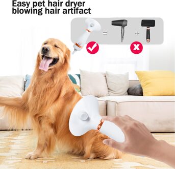 Draagbare Huisdier Föhn Hond Kam Borstel Lage Temperatuur En Lage Ruis Grooming Föhn Dierlijke Grooming Droger En Kam ons aansluiten