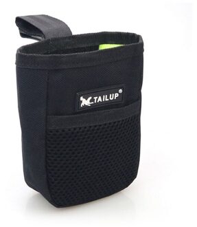 Draagbare Huisdier Hond Behandelt Zak Honden Outdoor Agility Training Verwijderbare Zakken Voer -zwart