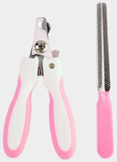 Draagbare Huisdier Hond Kat Nagelknipper Rvs Nail Trimmer Voor Puppy Nagels Schaar Cutter Huisdieren Grooming Schoonmaakproducten roze / 6x13cm