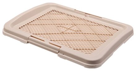 Draagbare Huisdier Hond Rooster Wc Potje Huisdier Hond Kat Zand Doos Puppy Puppies Lade Training Toilet Te Schoon Huisdier levert khaki