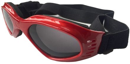 Draagbare Huisdier Hond Sunglass Opvouwbare Puppy Kat Bril Uv Bescherming Goggles Brillen Photo Prop Comfortabele Dierbenodigdheden Accessoire Rood