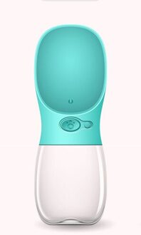 Draagbare Huisdier Hond Water Fles Voor Kleine Grote Honden Reizen Puppy Kat Drinken Kom Outdoor Huisdier Water Dispenser Feeder Huisdier product SkyBlue / 550ML