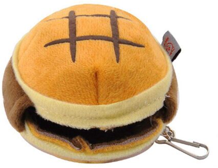 Draagbare Huisdier Kooi Kleine Dier Nest Kleine Broodje Hamburger Vormige Warm Hamster Kooi Bed Voor Hamster Accessoires Levert # Bl1