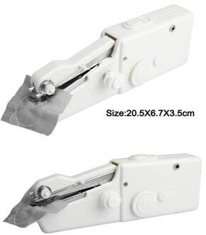 Draagbare Huishoudelijke Hand Stitch Elektrische Handmatige Handig Mini Handheld Naaimachine