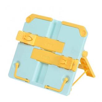 Draagbare Intrekbare Boek Lezen Houder Beugel Boekensteunen Office Home Boekenplank geel