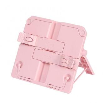 Draagbare Intrekbare Boek Lezen Houder Beugel Boekensteunen Office Home Boekenplank Roze