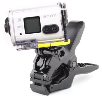 Draagbare jaws flex clamp voor sony action cam hdr-as100v as300r as50 as200v x3000r aee sport camera