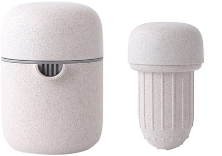 Draagbare Juicer Huishoudelijke Mini Handleiding Fruit Juicers Tarwe Stro 100 Originele Citroen Oranje Citrus Juice Maker Fles Keuken Tool Roze