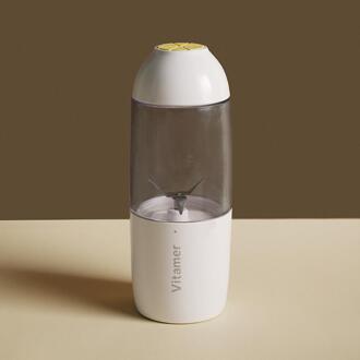 Draagbare Juicer Mini Babysap Cup Voor Citroen Oranje Sap wit