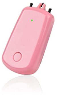 Draagbare Ketting Luchtreiniger Mini Anion Wearable Negatieve Ionisator Generator Outdoor Huishoudelijke Luchtzuivering Gereedschap Roze