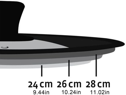 Draagbare Keuken Levert Multi-Functionele Visual Deksel Hittebestendige Anti-Fall Gehard Siliconen Glazen Deksel Keuken Accessoires 24-26-28cm