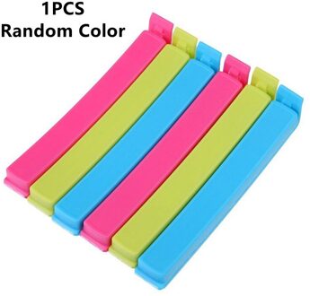 Draagbare Keuken Opbergtas Clip Snack Sealing Zak Vouwen Clips Sealer Klem Tool Voedsel Houden Freshing Keuken Accessoires
