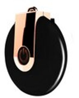 Draagbare Kids/Volwassenen Wearable Ketting Luchtreiniger Mini Negatieve Ionen Generator Auto Interieur Luchtreiniger zwart goud