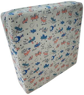 Draagbare Kinderstoel Booster Pad Verstelbare Afneembare Wasbare Thicken Spons Zitkussen Voor Kids Peuter Voeden Stoel